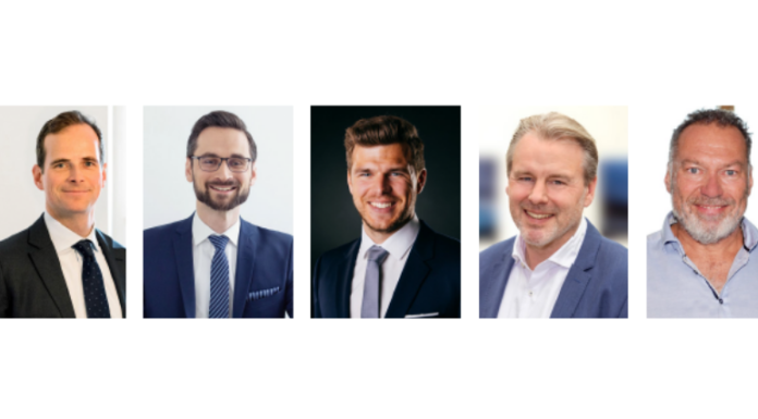 Benedikt Mahr, Weitnauer Rechtsanwälte & Carl Friedrich Heintz, Digatus IT & Janik Möhlmann, Hannover Finanz & Robert Pauli, Hannover Finanz & Tom Krempl, Netfiles