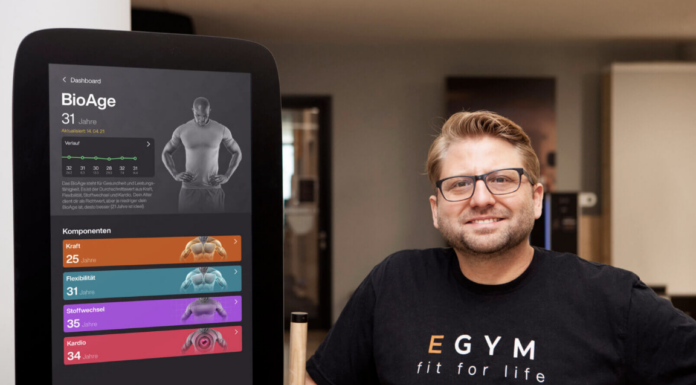 Philipp Roesch-Schlanderer, Mitgründer und CEO von EGYM (c) EGYM