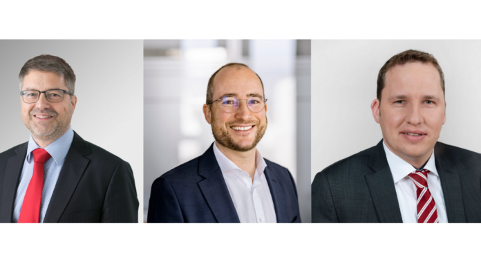 Claas Heise (NRW.Bank) & Dr. Steffen Huth (BMH Beteiligungs-Managementgesellschaft Hessen) & Mike Walber (Investitions- und Strukturbank Rheinland-Pfalz)