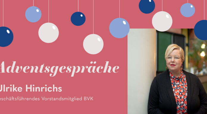 Adventsgespräch mit Ulrike Hinrichs, Bundesverband Beteiligungskapital