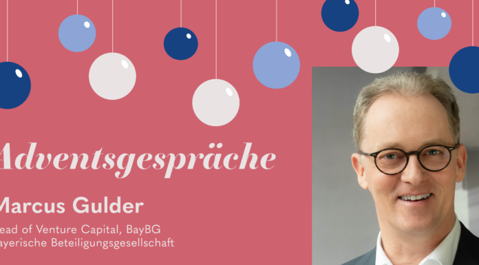 Adventsgespräch mit Marcus Gulder, Head of Venture Capital BayBG