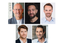 Tom Villinger (D11Z. Ventures), Martin Kaelble (informed), Björn Lang (TechVision Fonds), Ludwig Ensthaler (468 Capital) & Florian Schweitzer (b2venture)