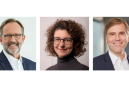 Prof. Dr. Ralf Huss (BioM), Dr. Angelika Vlachou (High-Tech Gründerfonds), André van Hall (BioCampus Cologne)