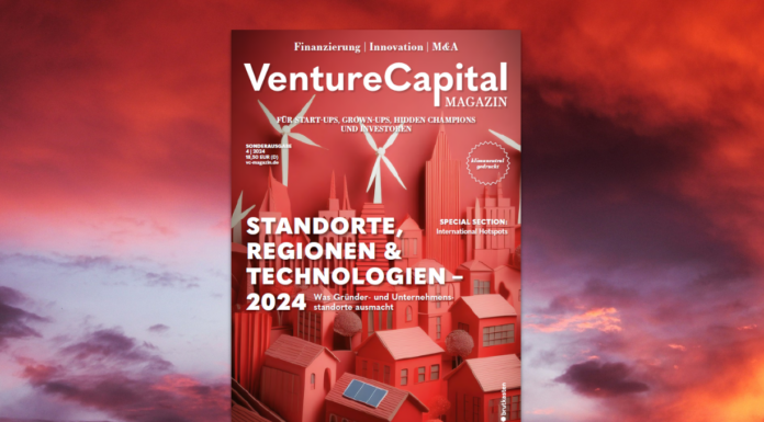 VentureCapital Magazin Sonderausgabe "Standorte, Regionen & Technologien 2024"