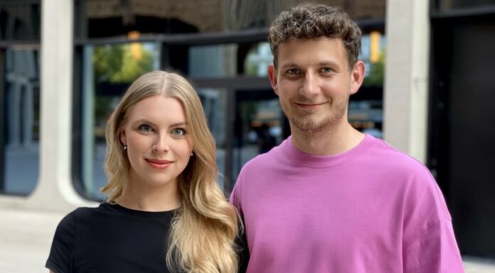 Julia Komkowski und Fabian Scheib, Co-Gründer von Kini (c) Kini