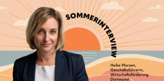 Sommerinterview mit Heike Marzen (Geschäftsführerin, Wirtschaftsförderung Dortmund)