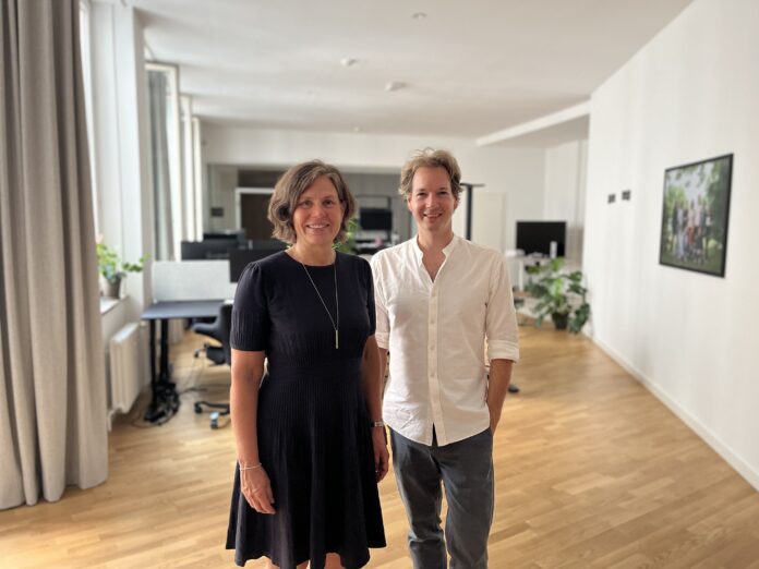 bcause Co-Founder Nicole Weyde & Felix Oldenburg