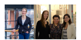 Viktoria Vorwachs (NBank Capital) & Wienke Reynolds, Daniela Arango, Joana Gil (Lignopure)