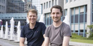 Die Gründer von Persival: Philipp Rosenberger und Clemens Linnhoff (v.l.) (c) Persival