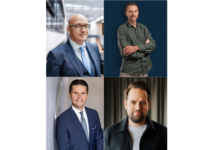 Christian Schatz (Flick Gocke Schaumburg), Alexander Meyer-Scharenberg (Alstin Capital), Robert Massing (Solutio) & Alexander Langholz-Baikousis (Cherry Ventures)